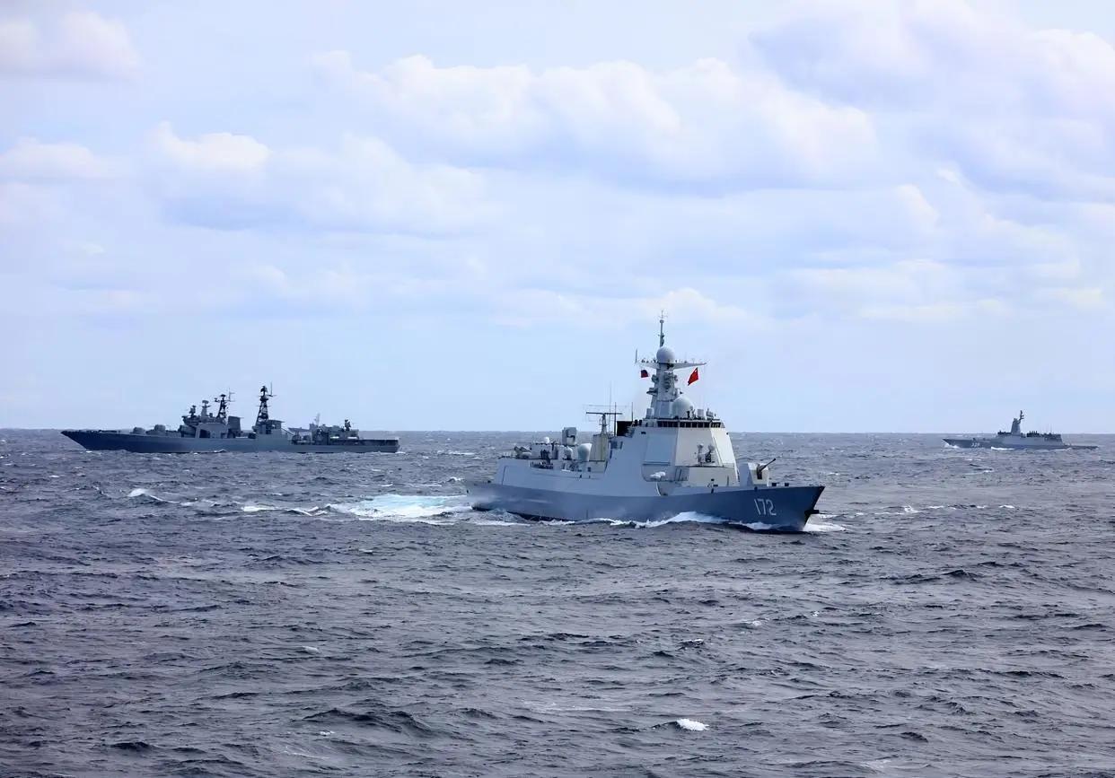 万吨巨舰巡航西太平洋，台岛东部海域的行动信号
六月六日至七日，中国海事部门与海警