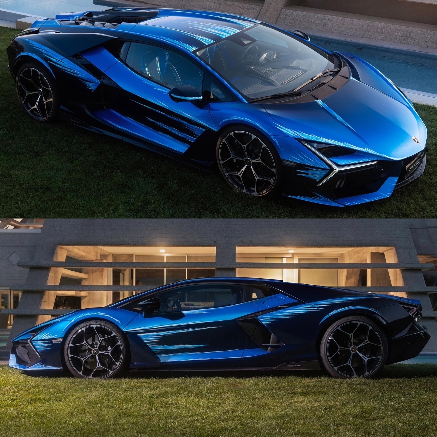 Lamborghini Revuelto Opera Unica.油漆 : Bl