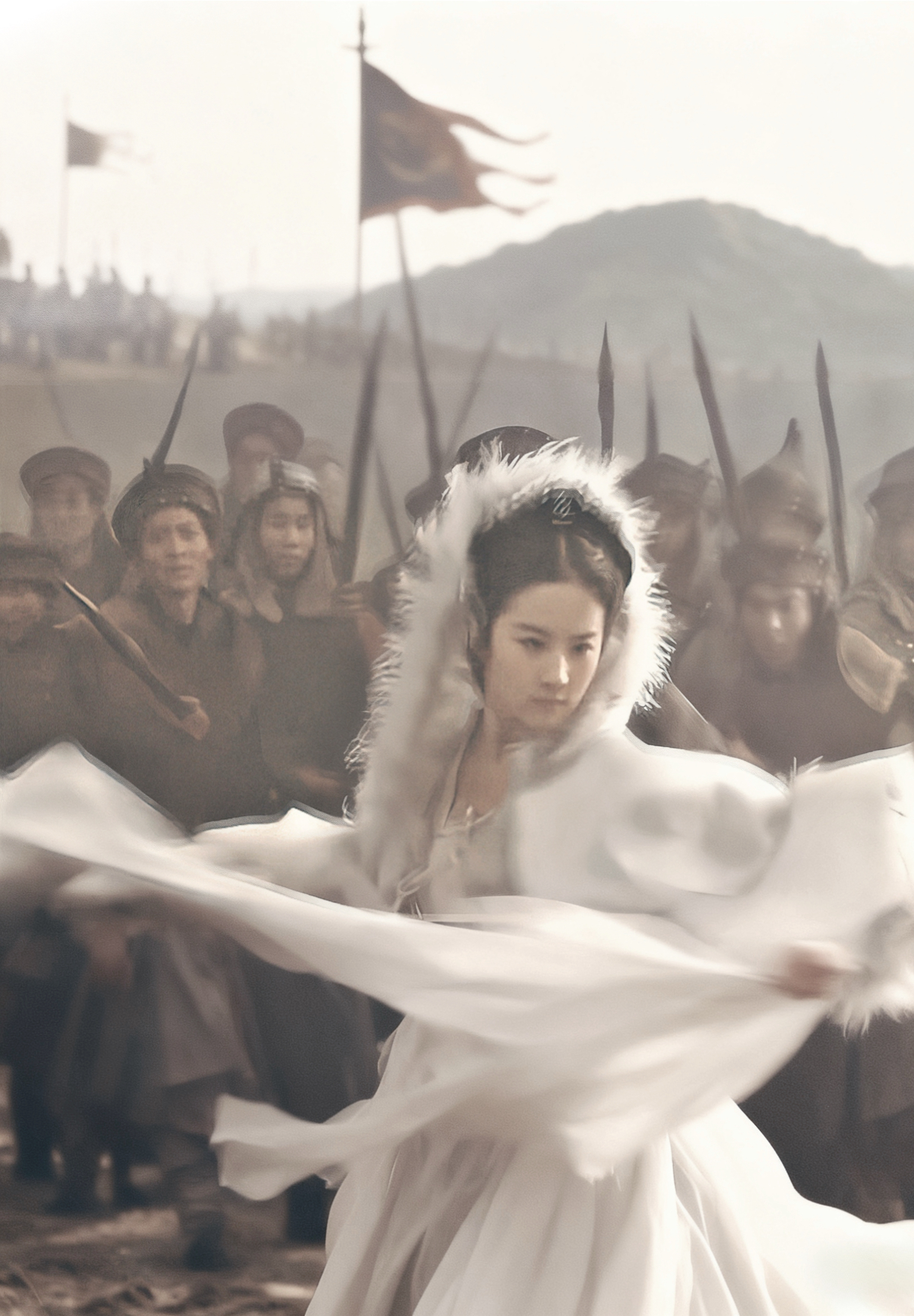 刘亦菲小龙女仙福永享千秋万载，真初代绝世高岭之花清冷白衣师尊天花板。 