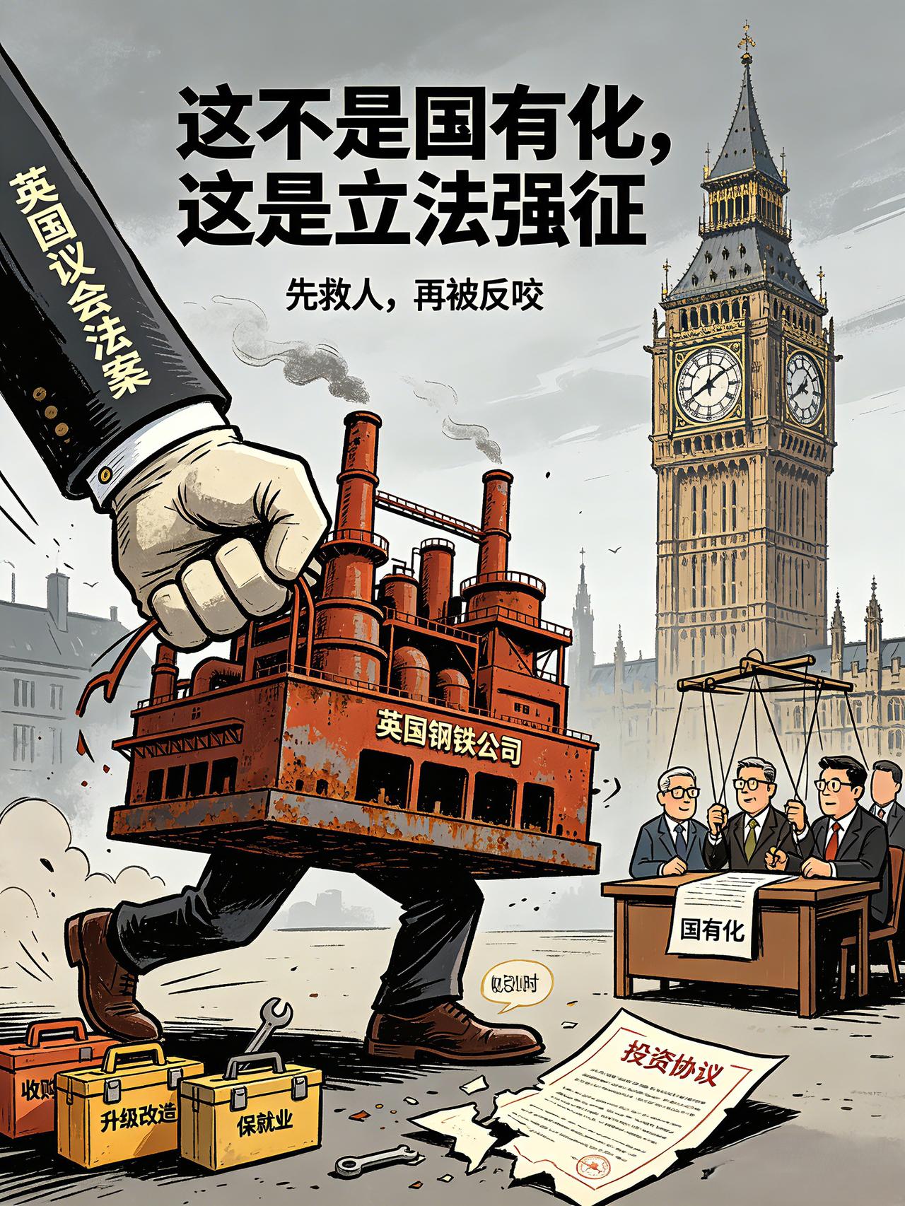 当年英钢濒临破产，无人接盘，是敬业掏出数千万英镑收购，后续累计砸下12亿英镑保岗