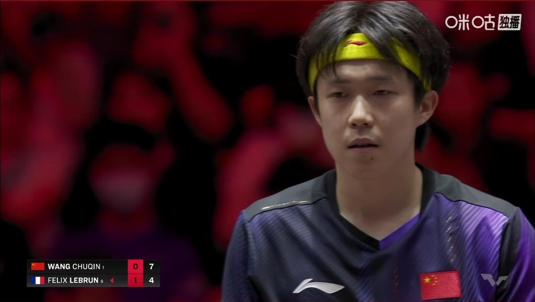 20：00   王楚钦向金牌冲击！


新加坡大满贯赛上半区男单半决赛，王楚钦对