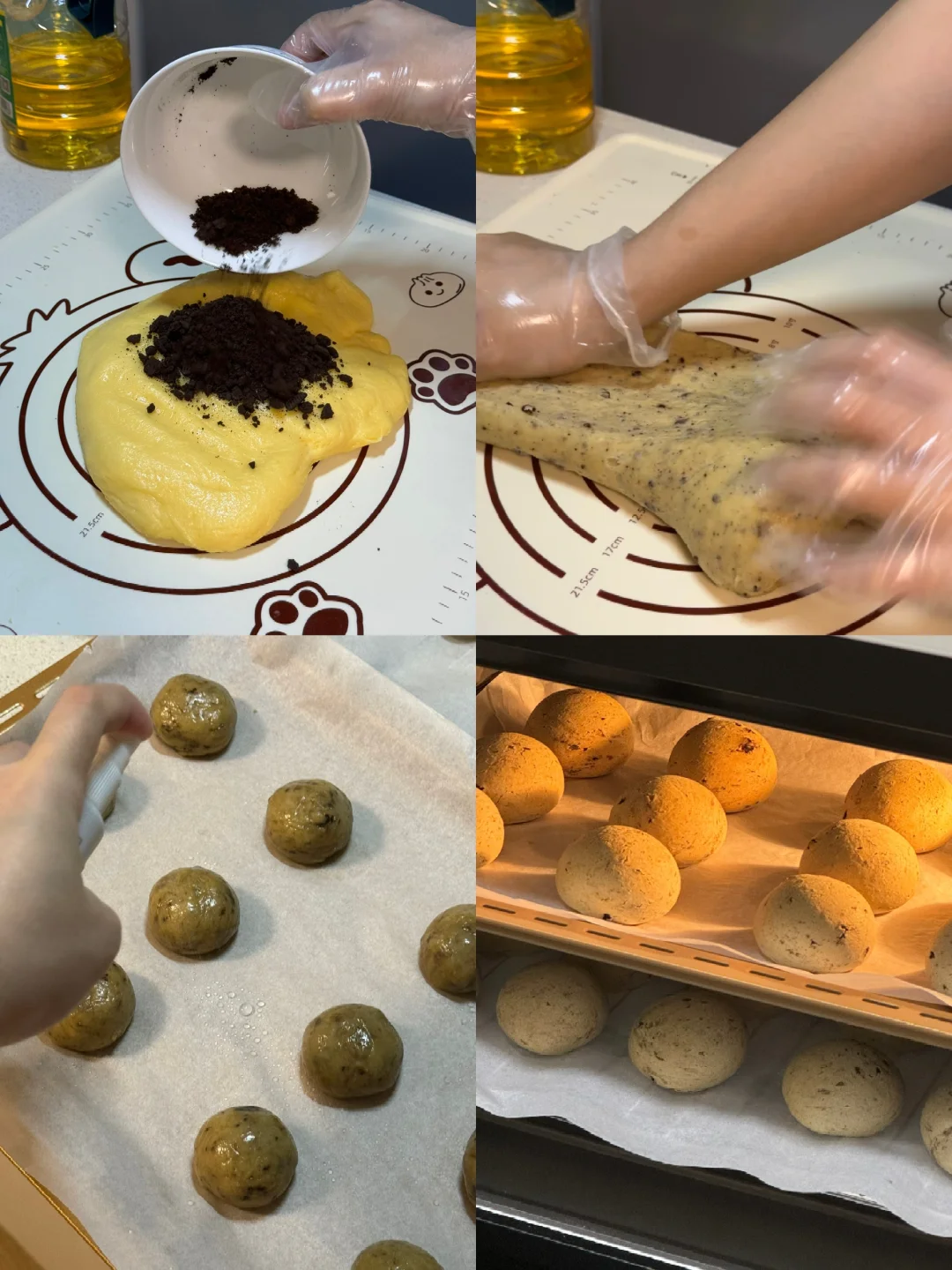 奥利奥麻薯包/一次能炫好几个🌷