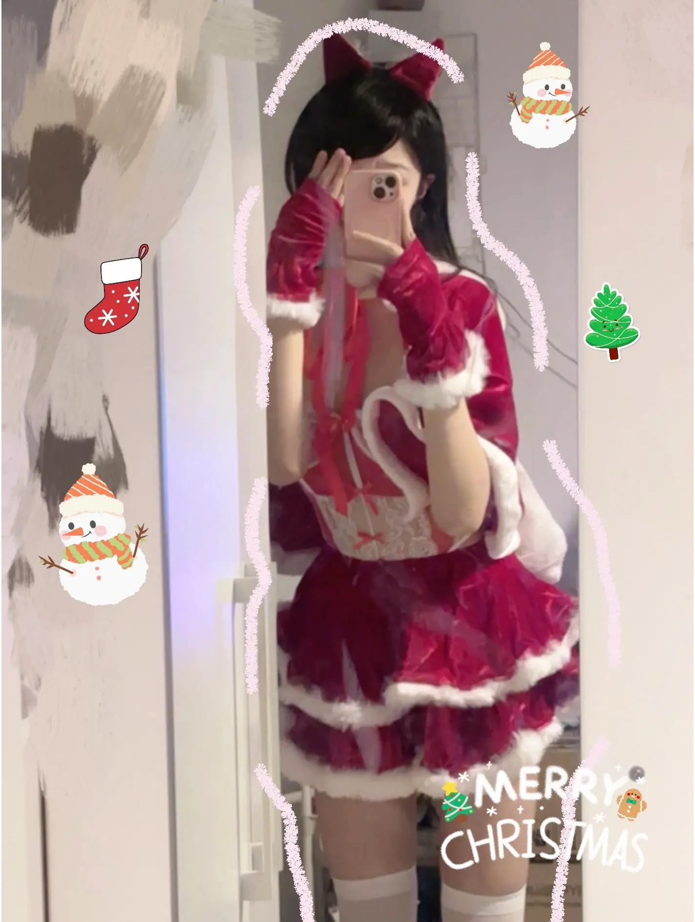 圣诞快乐小可爱🎄。今年想要的是什么礼物呢