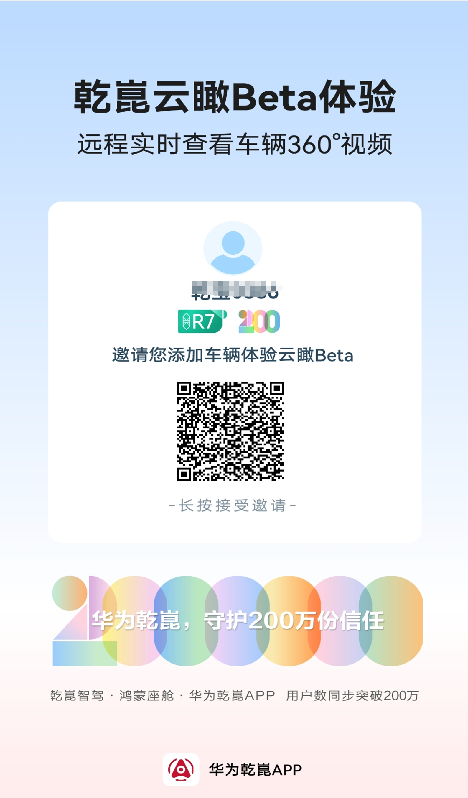 华为乾崑200万用户的信赖之选  给各位分享一个薅华为乾崑羊毛的法子目前云瞰&哨