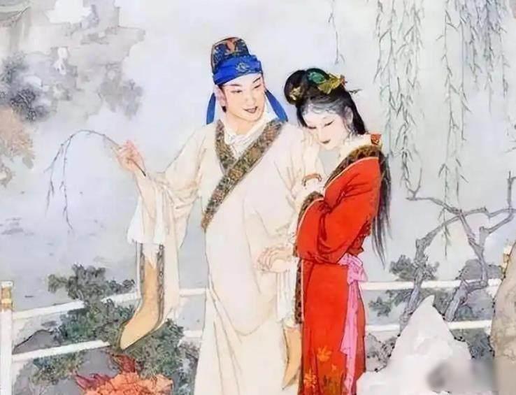 公元809年，42岁的才女薛涛倒追31岁的元稹，元稹被薛涛的美貌和才华所打动，但