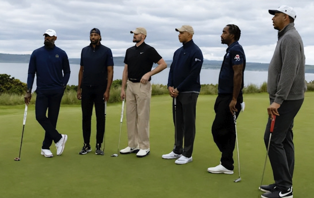 《Golf》记者Dylan Dethier采访詹姆斯，问詹姆斯为何开设高尔夫频道