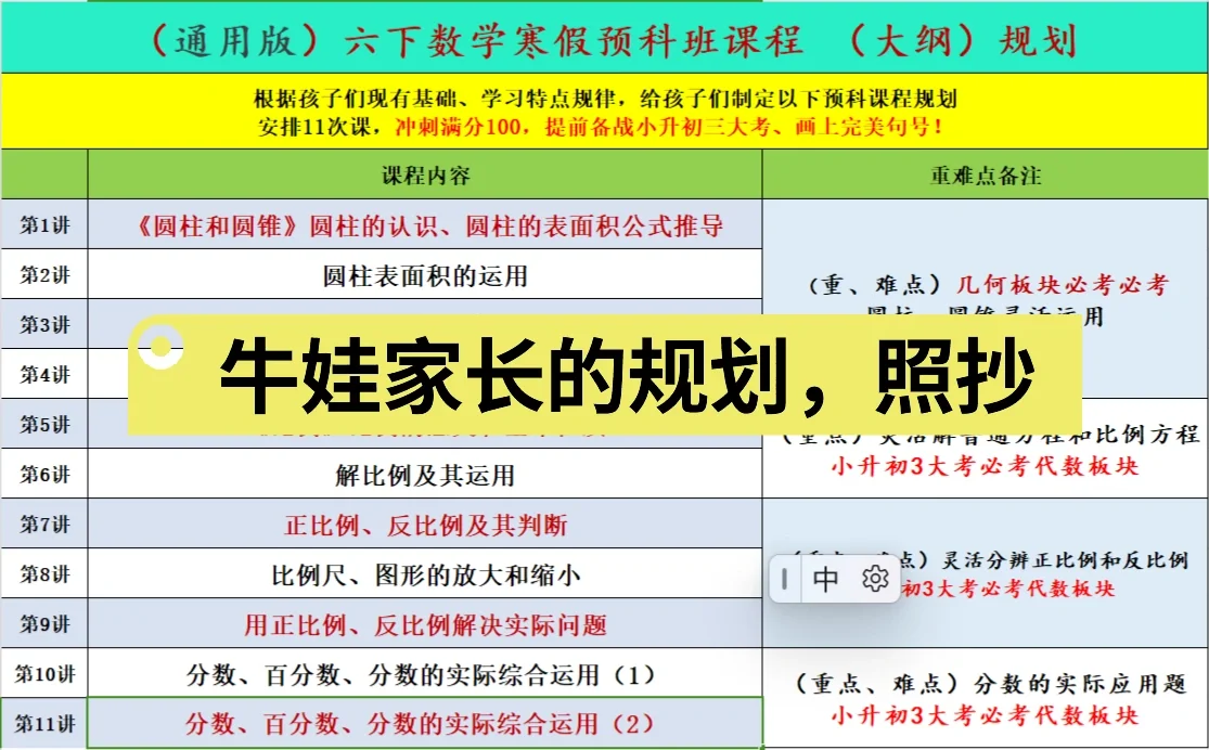 这个寒假就这么规划，逆风翻盘✌️