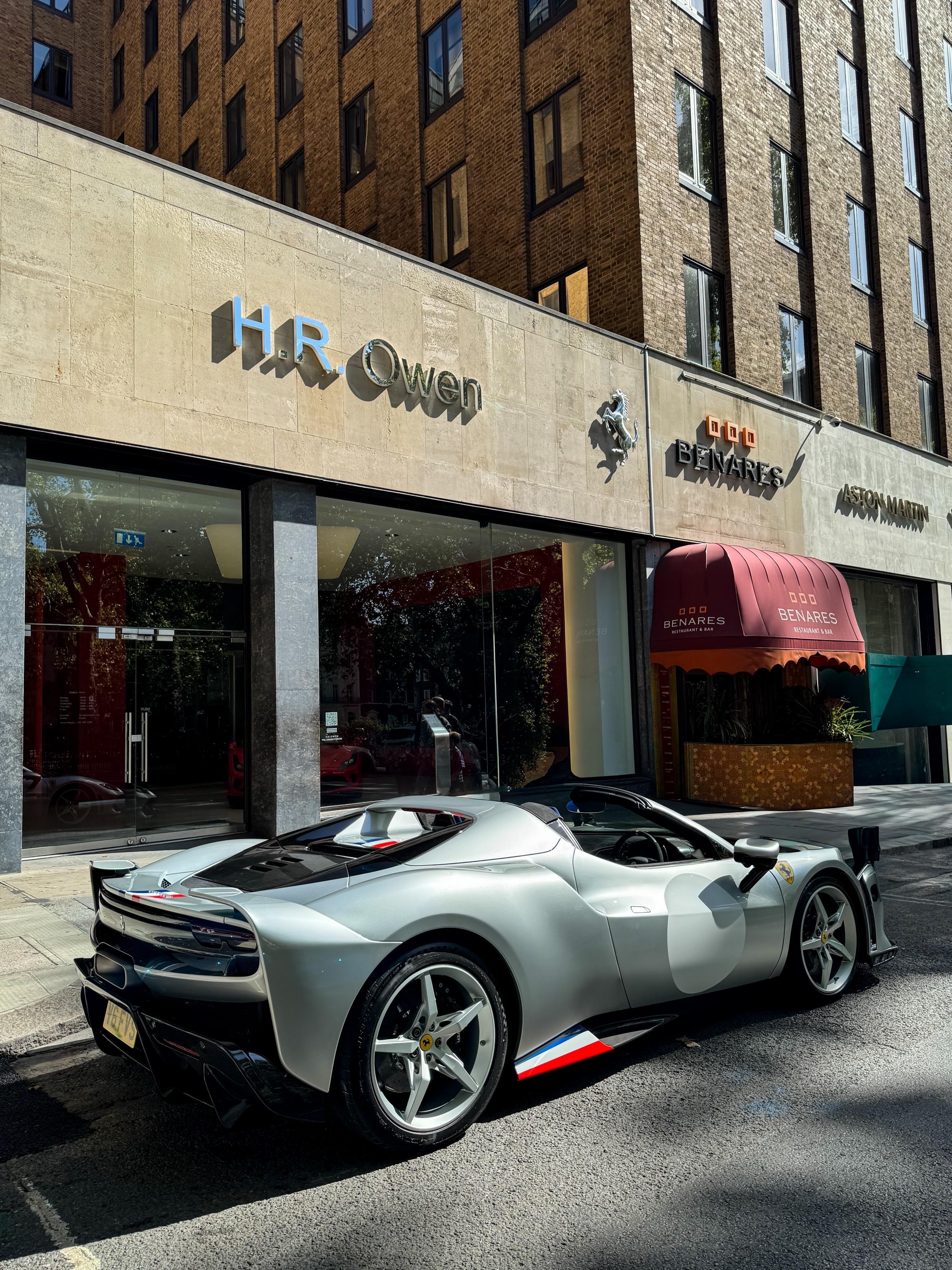 伯克利Ferrari 296 Speciale Aperta油漆：Grigio 
