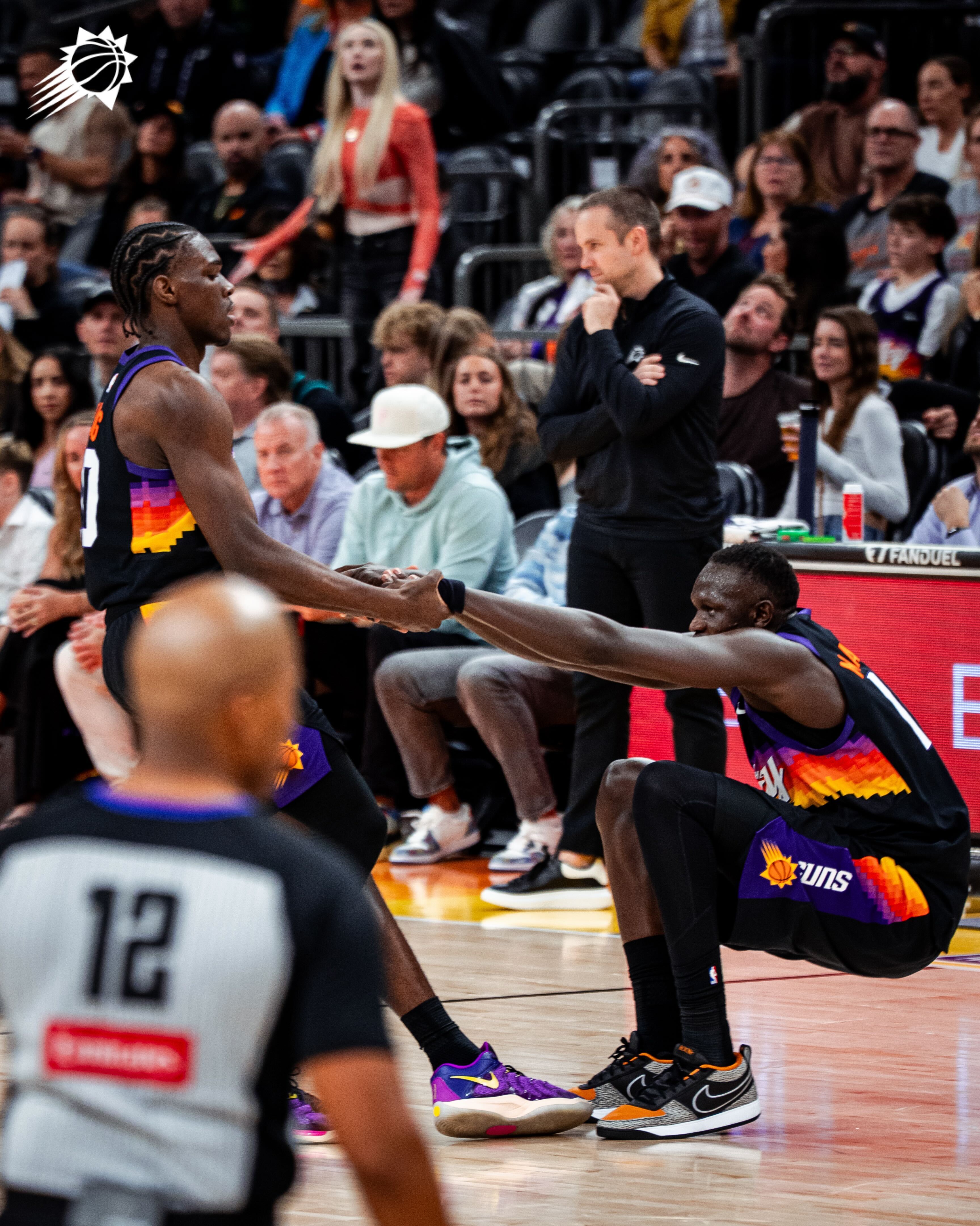 【新秀成长 】马鲁已经拿下7分7板 弗莱明也有6分！菲尼克斯太阳 ｜旭日东升 ｜