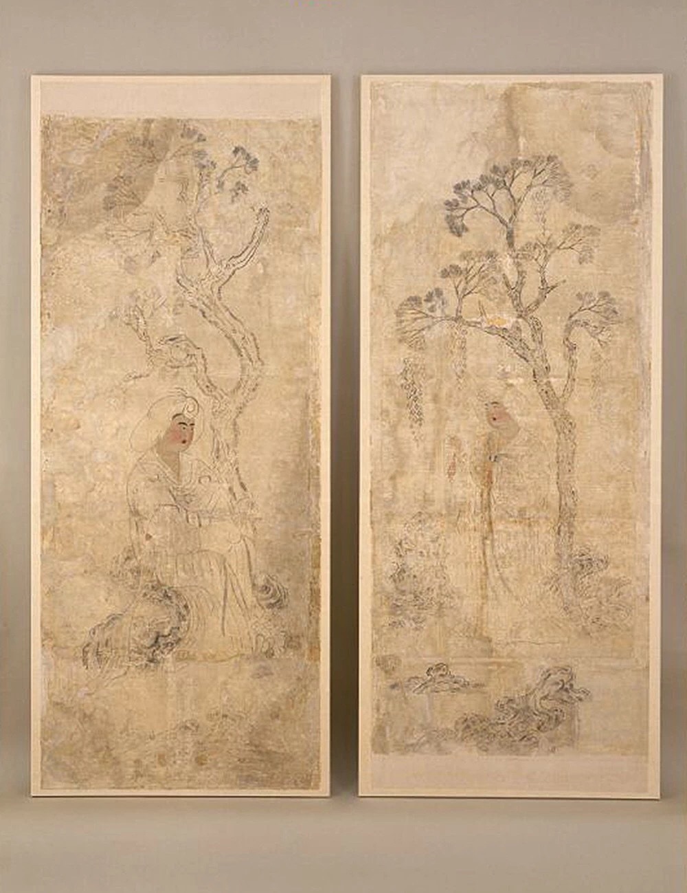 唐代鸟毛立女屏风 | 日本正仓院藏 ​​​