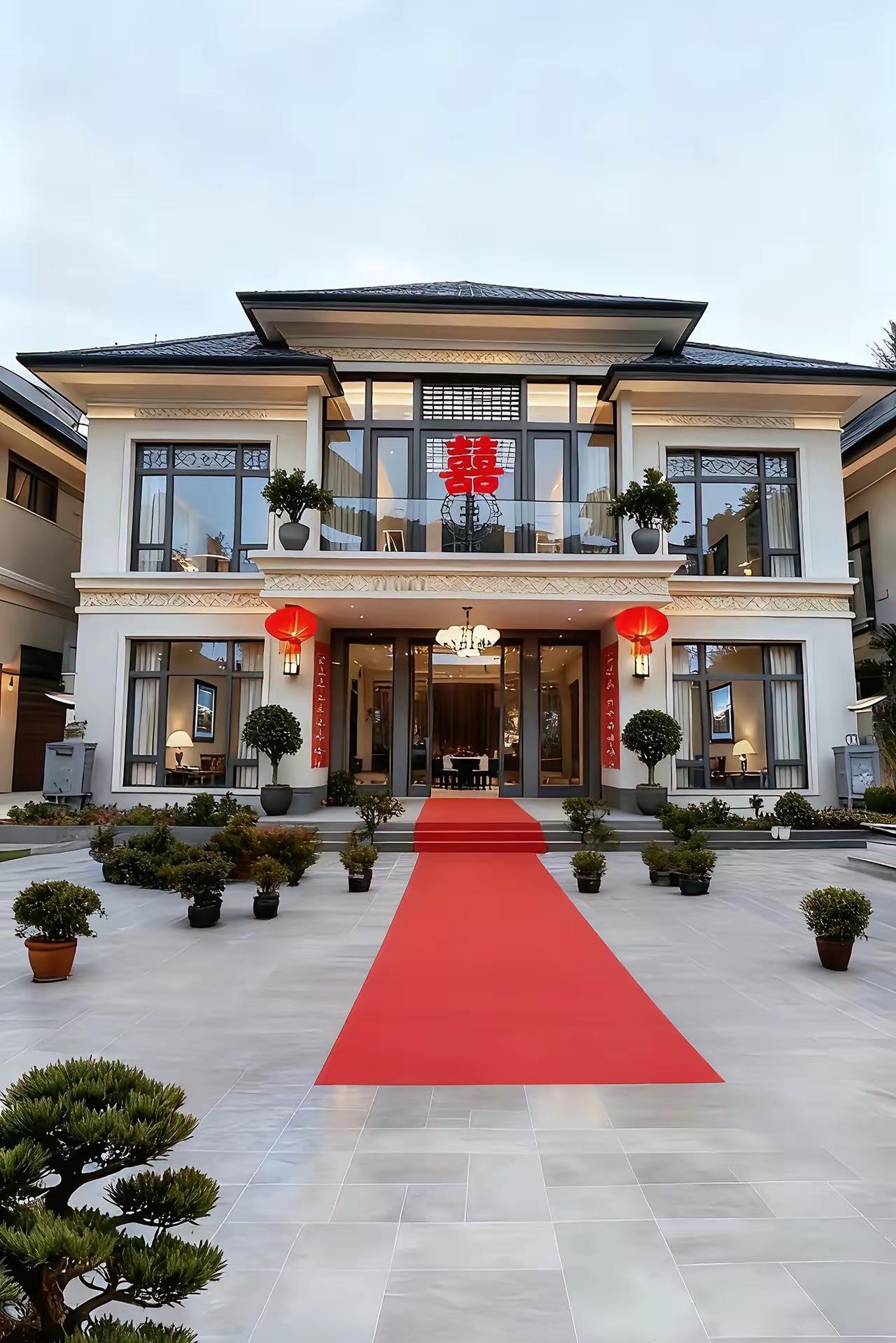 在东北农村盖一套这样的房子，在村里是不是首富了