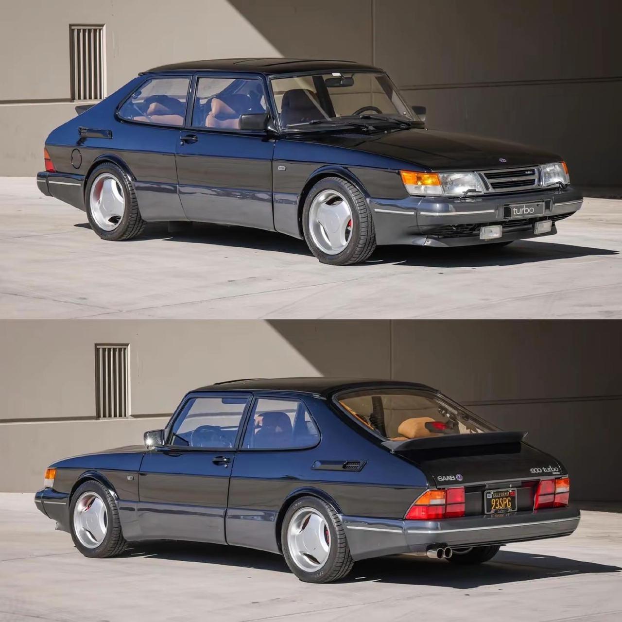 Saab 900 Turbo.1993年，汽车工业正在从机械时代迈向电子时代，而