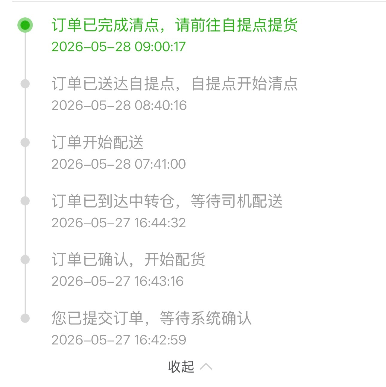 自提到了两天了我忘得一干二净