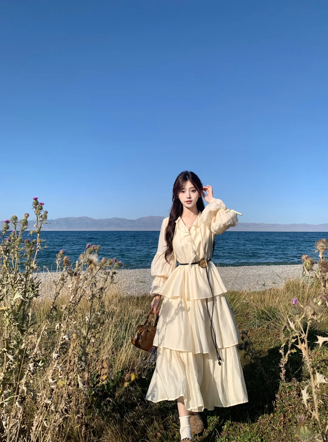 赛里木湖的晴天太美了！！