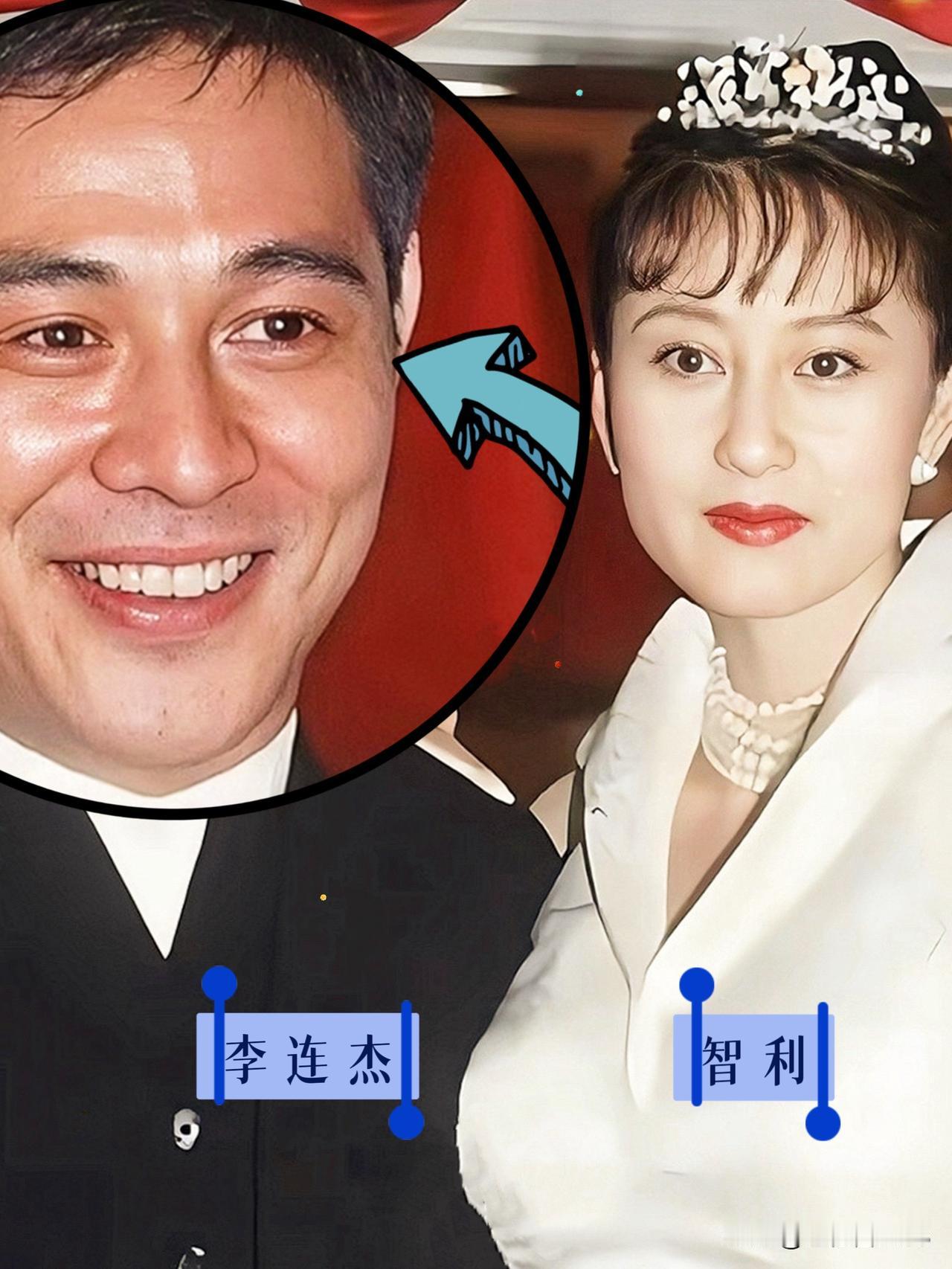 自古英雄难过美人关。

李连杰也的确应了港媒所说的那句“情谊深厚，不抵胸脯四两肉