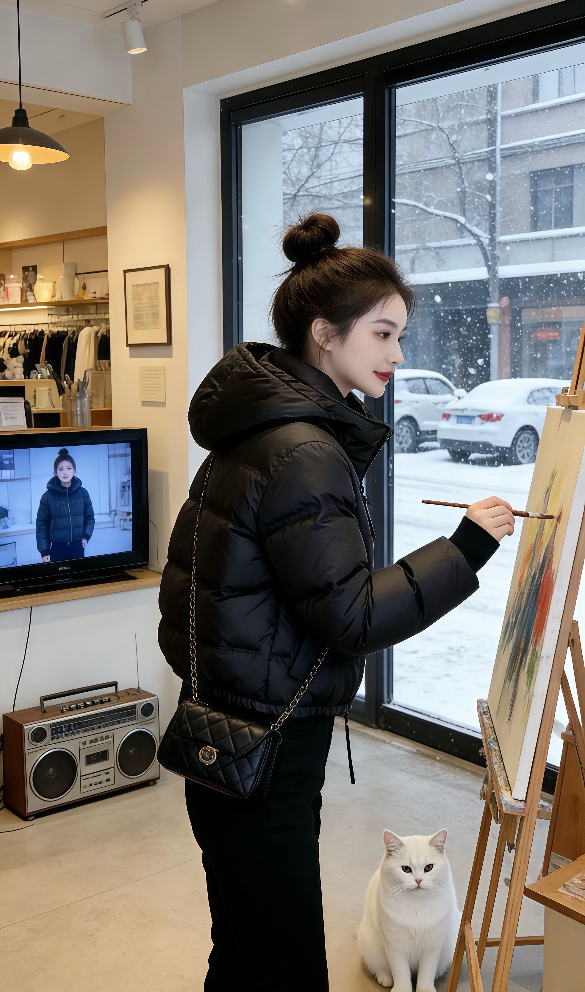 冬季穿搭 冬季保暖又好看