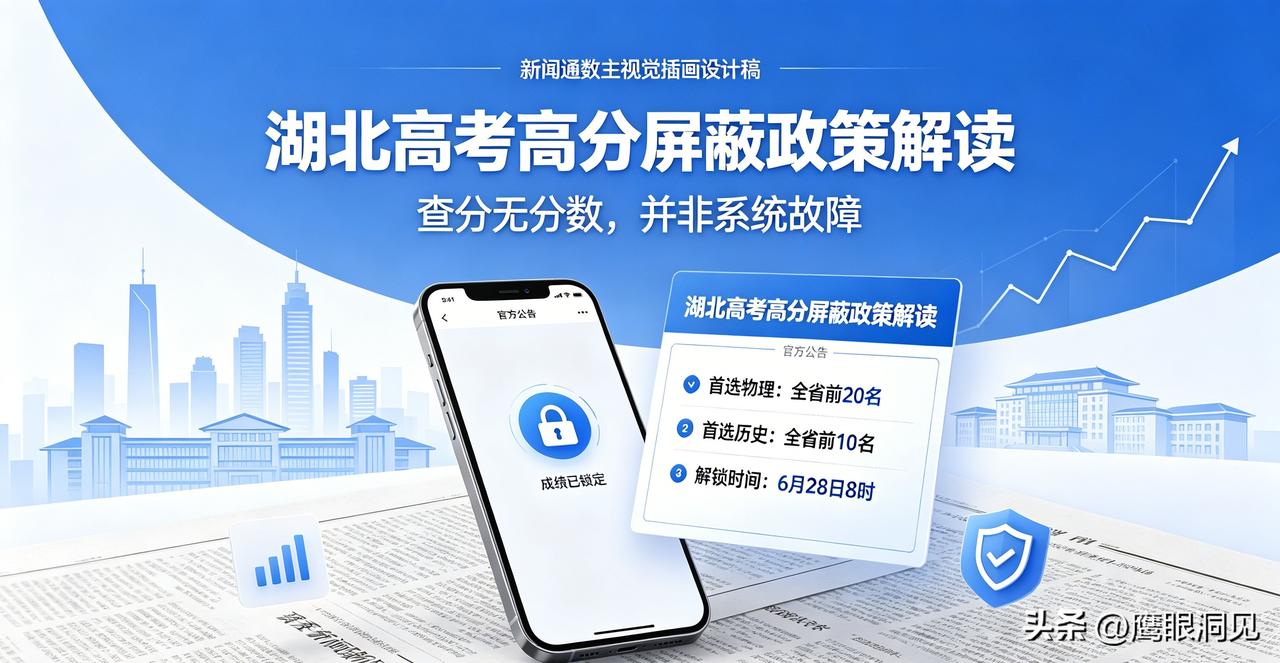 别慌！湖北高考成绩锁定不是故障，是全省前20、前10学霸
本报讯 6月25日，2
