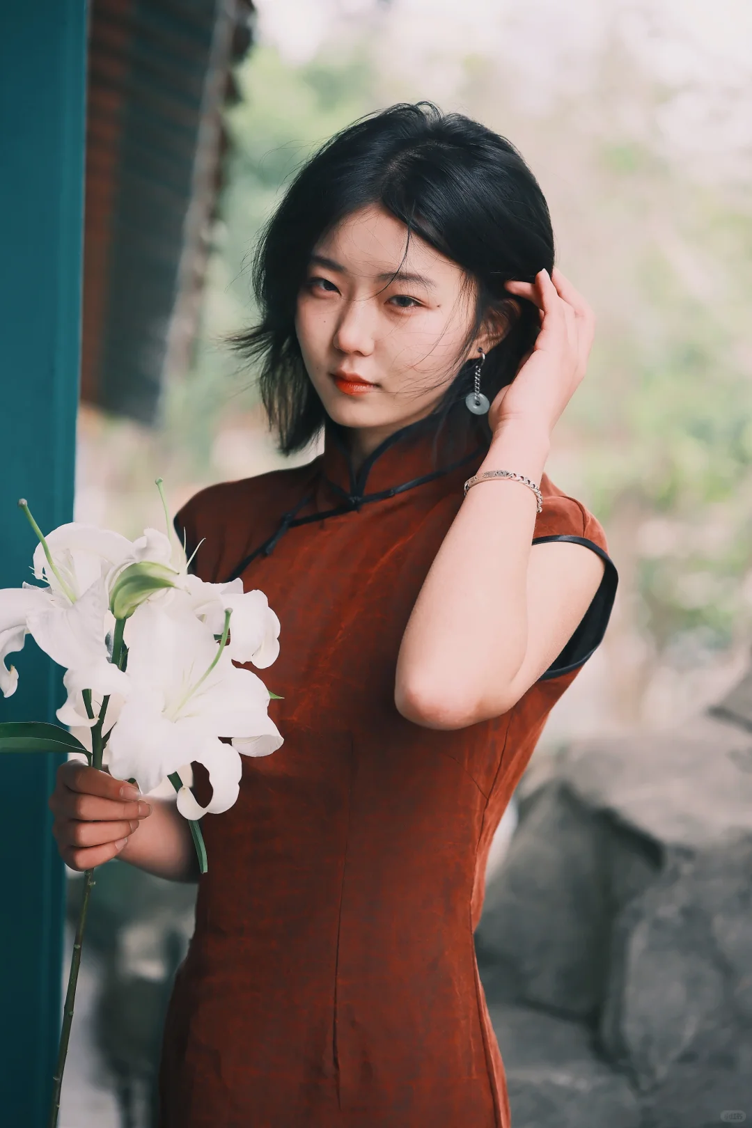 红色