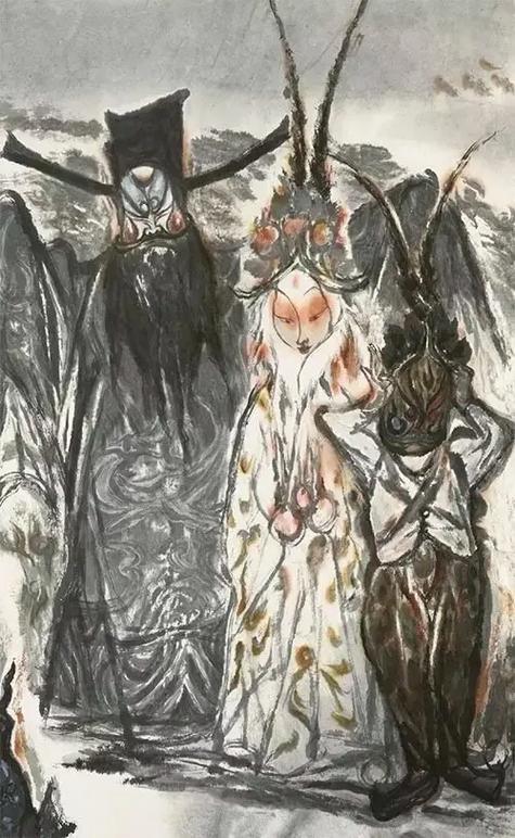 上联：淡抹浓妆常入戏
下联：[玫瑰]

网络图片/诚谢侵删