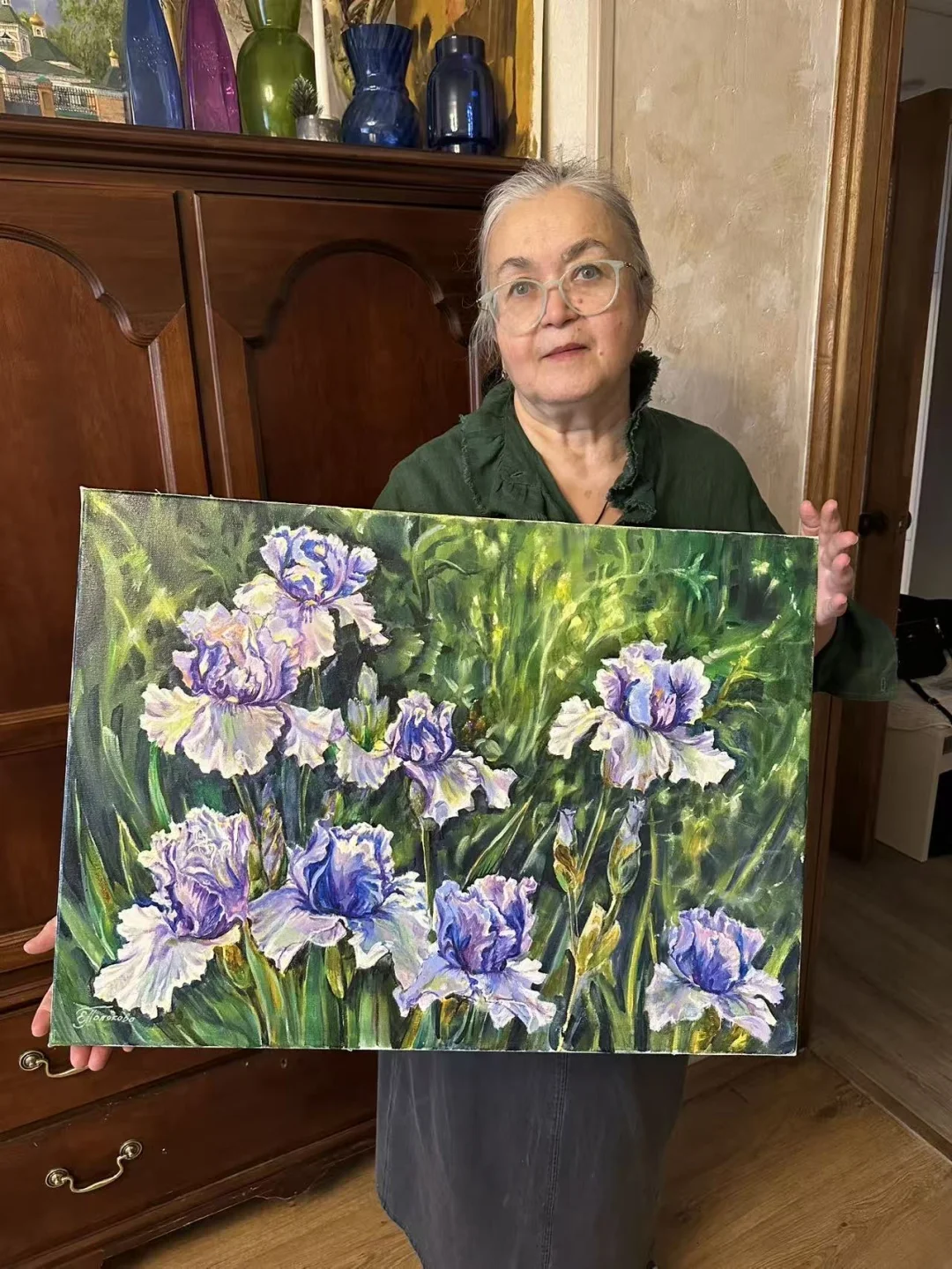 来自俄罗斯美协会员大林娜作品