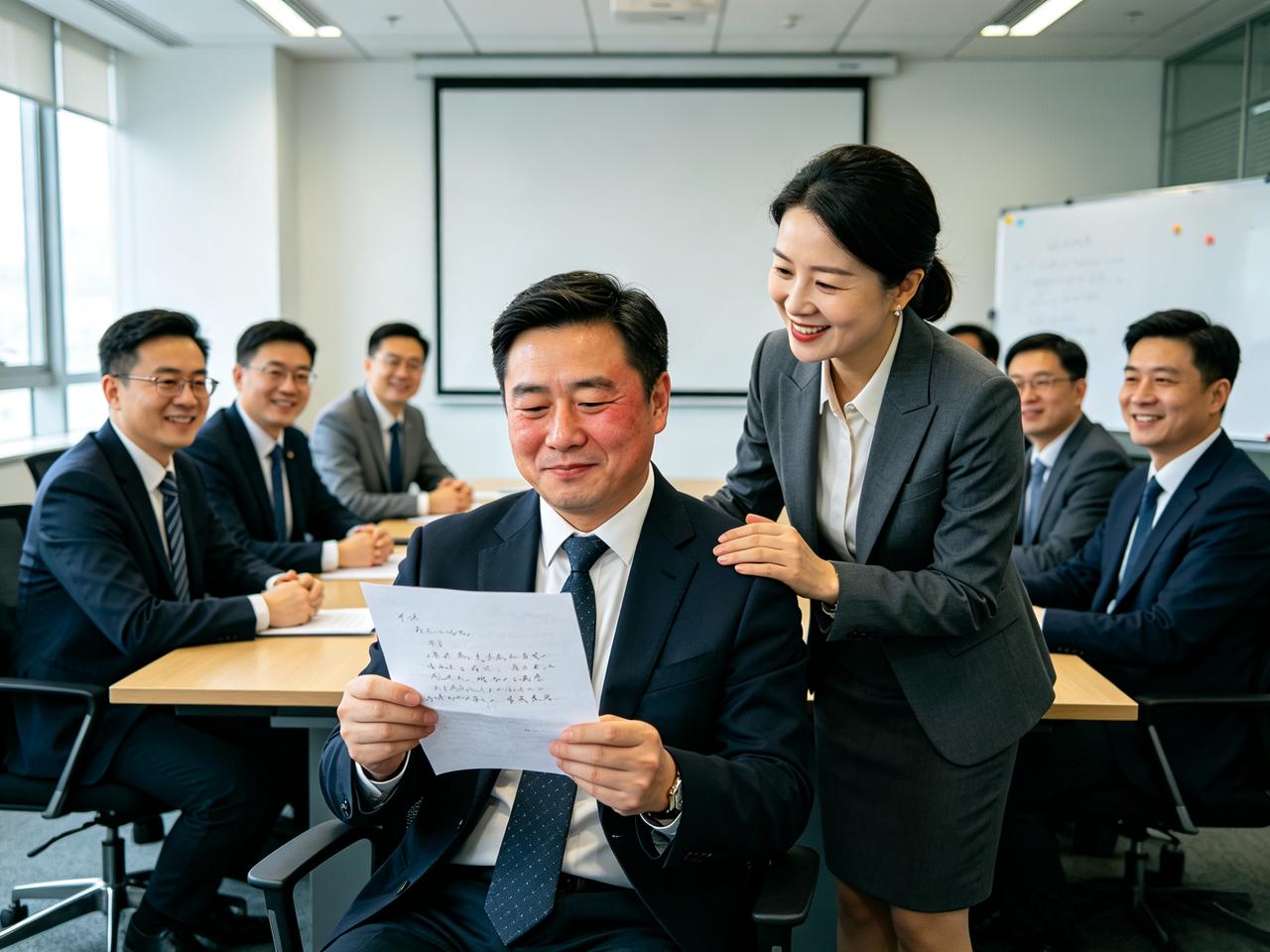 公司来了个新领导，取消周报改成每日三句话，结果有人写了首诗。

公司新领导，第一