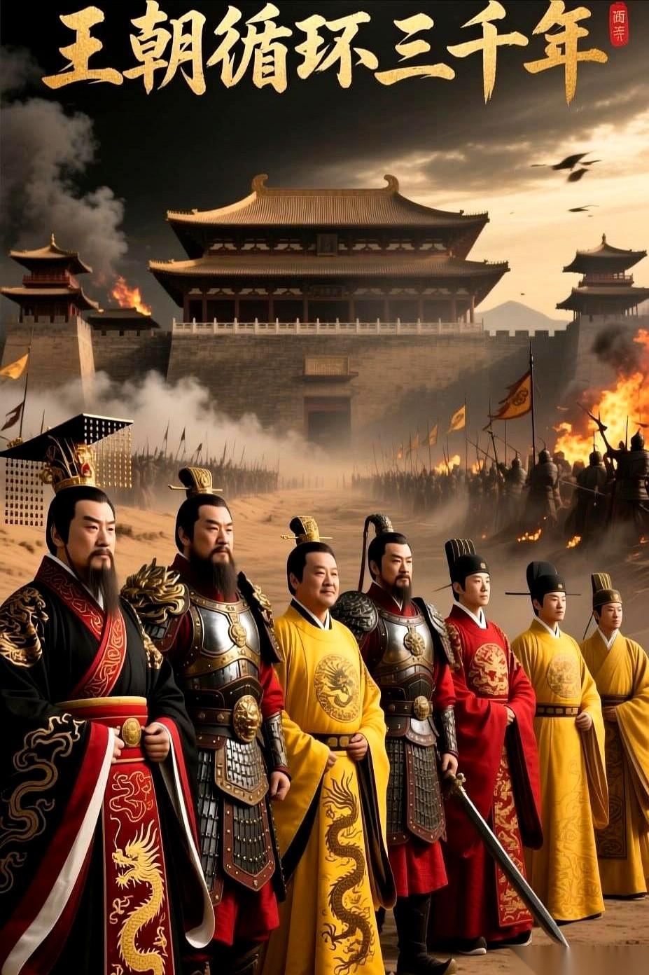 几千年的王朝更替，说白了，就干了三件事。
第一件，伸只手，问你要钱。
养活自己，