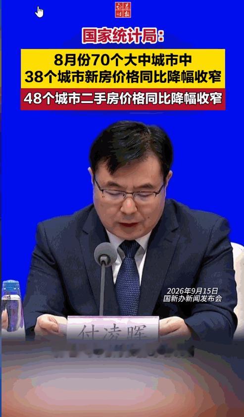 房价涨了！9月15日，国家统计局公布2026年8月70个大中城市房价数据。不少人
