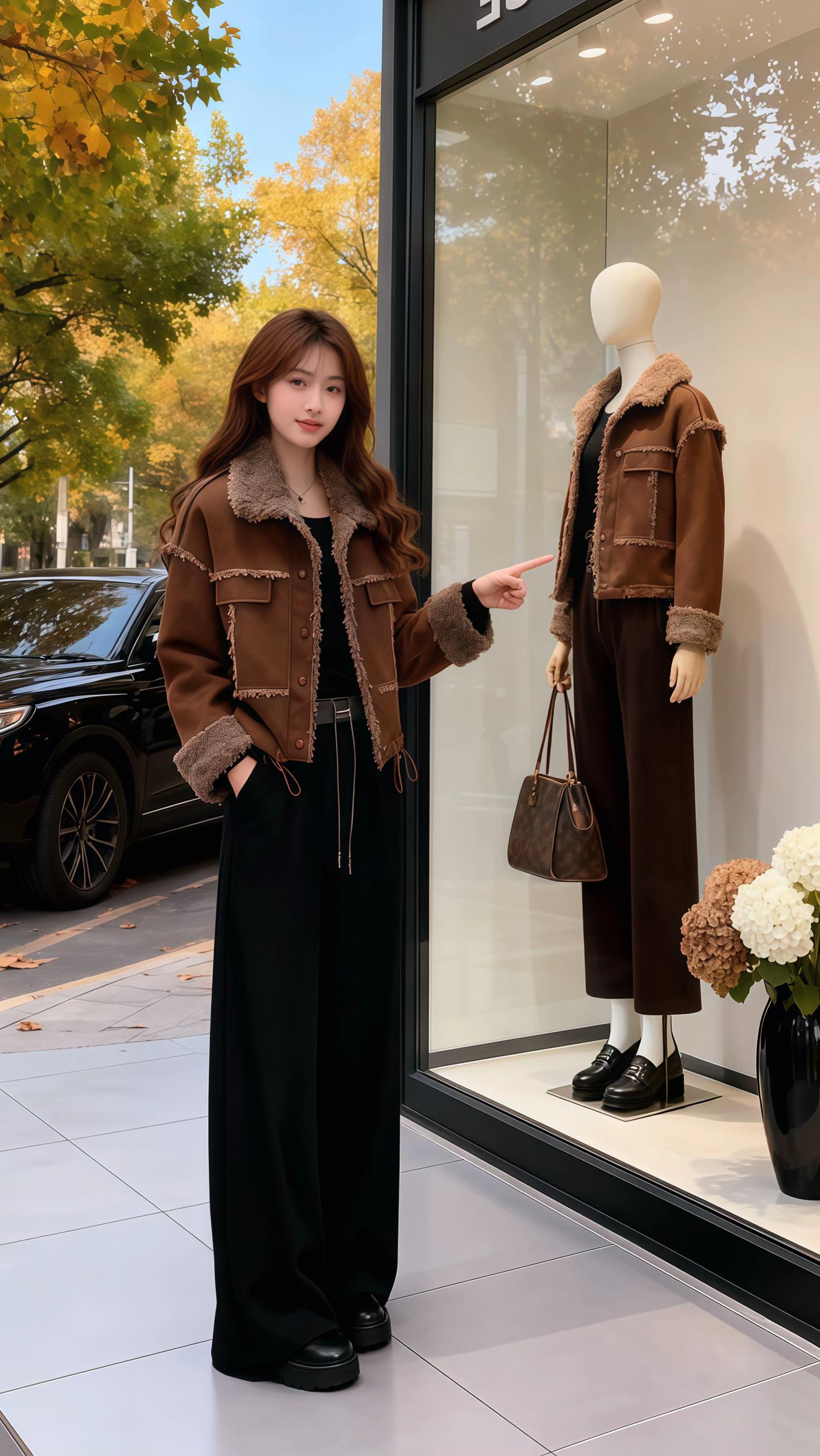 当普通人找到自己的穿搭风格后 时尚气质穿搭 小个子初秋显瘦穿搭 气质又...