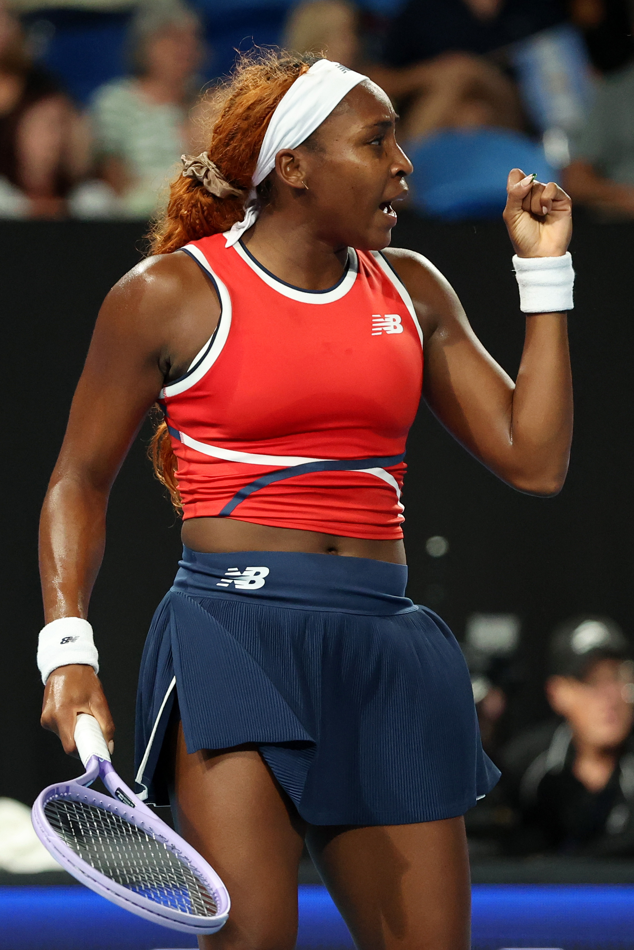 高芙新赛季首战告捷2026联合杯珀斯赛区A组小组赛，高芙以6-1 6-1横扫谢拉