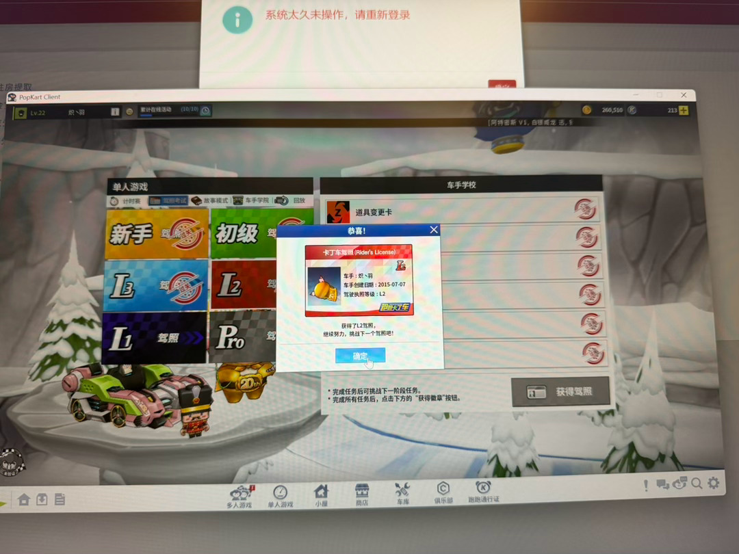 现实的驾照没考过 网上的终于过了