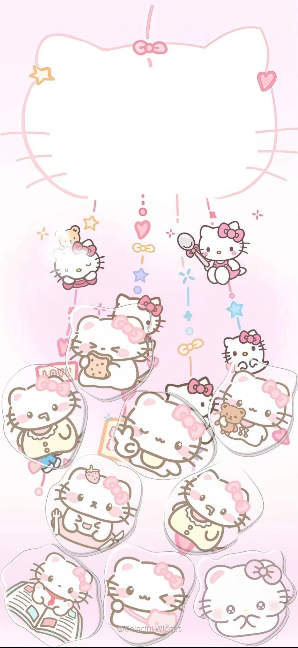 Hello Kitty壁纸分享三丽鸥｜甜妹壁纸｜小猫壁纸 ｜可爱壁纸｜卡通动漫｜