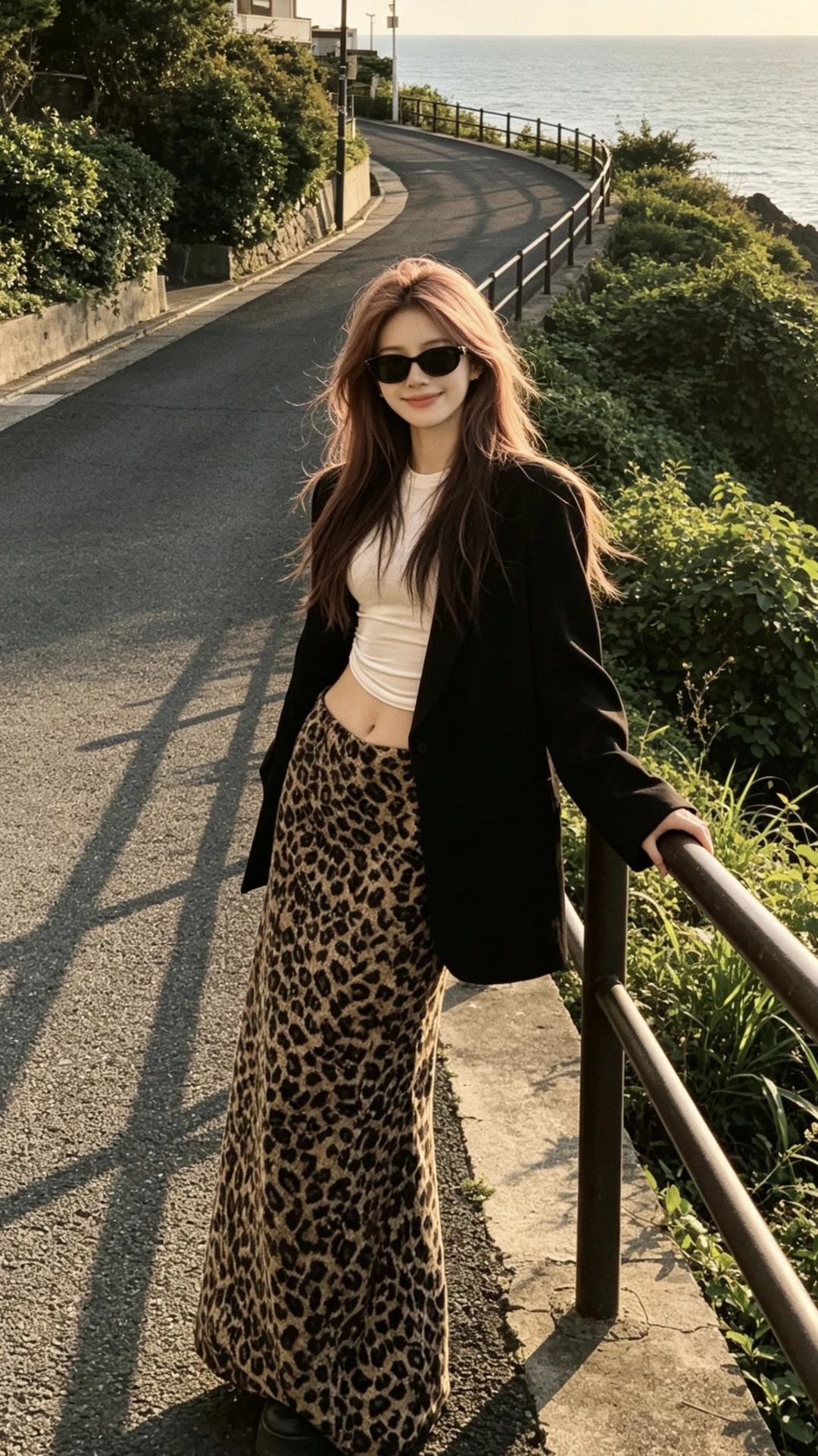 今天的豹纹风，我先穿了！🐆