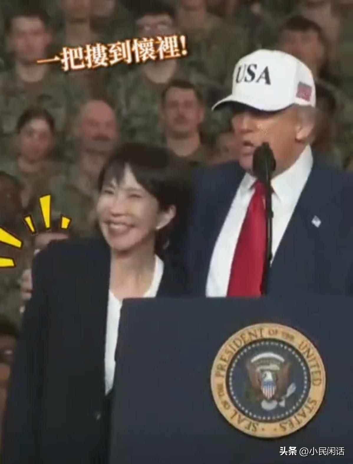 搂搂抱抱！成何体统！[偷笑]
难道日本新首相的外交主导方向是“暧昧外交”？[捂脸