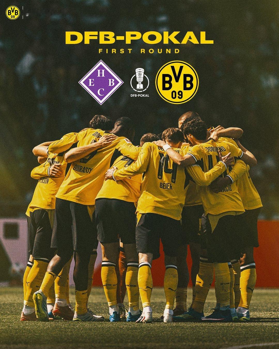 📺寻找对手影像资料中ing💛🖤我横德国杯首回合对手出炉，是来自德戊联赛的H