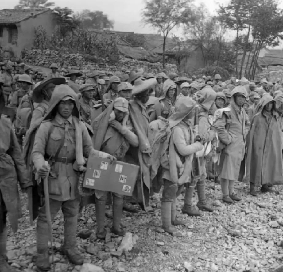 1940年10月初， 涞灵战役中在灵丘浑源作战的八路军晋察冀军区一分区1团。
有
