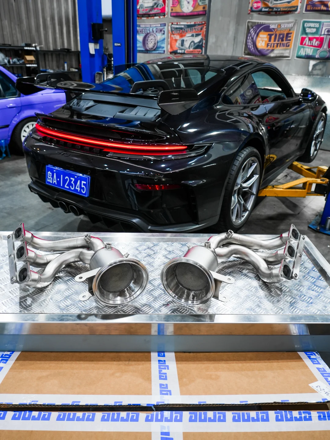 992 GT3换头段作业