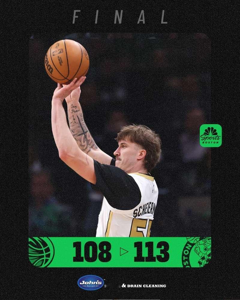 113：108主场战胜魔术，几乎是第三阵容出战的凯尔特人给本赛季的常规赛画上了一