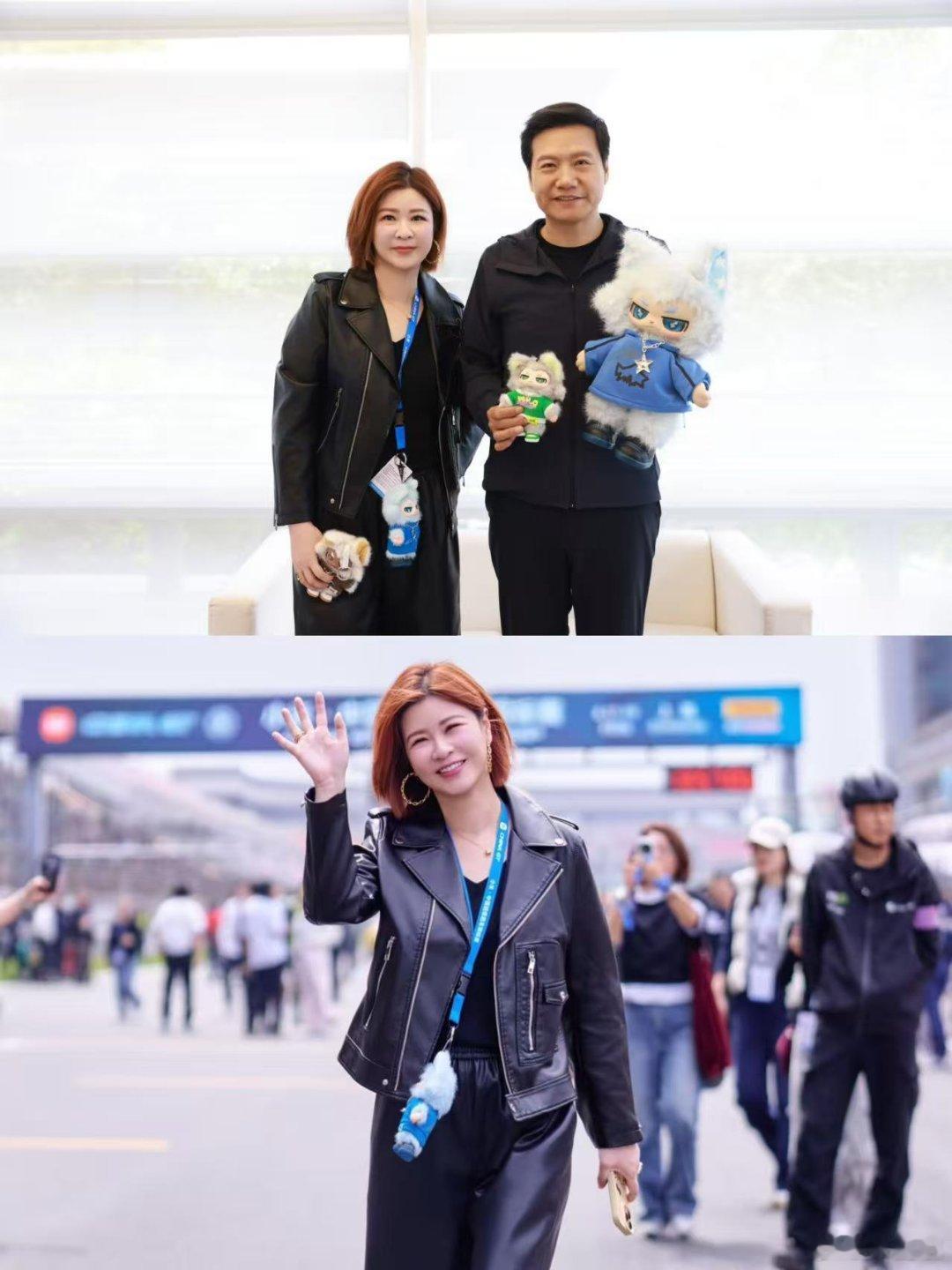 杜华晒与雷军合照小嗷被雷军温柔抱住的样子，简直萌翻了整个ChinaGT现场。 