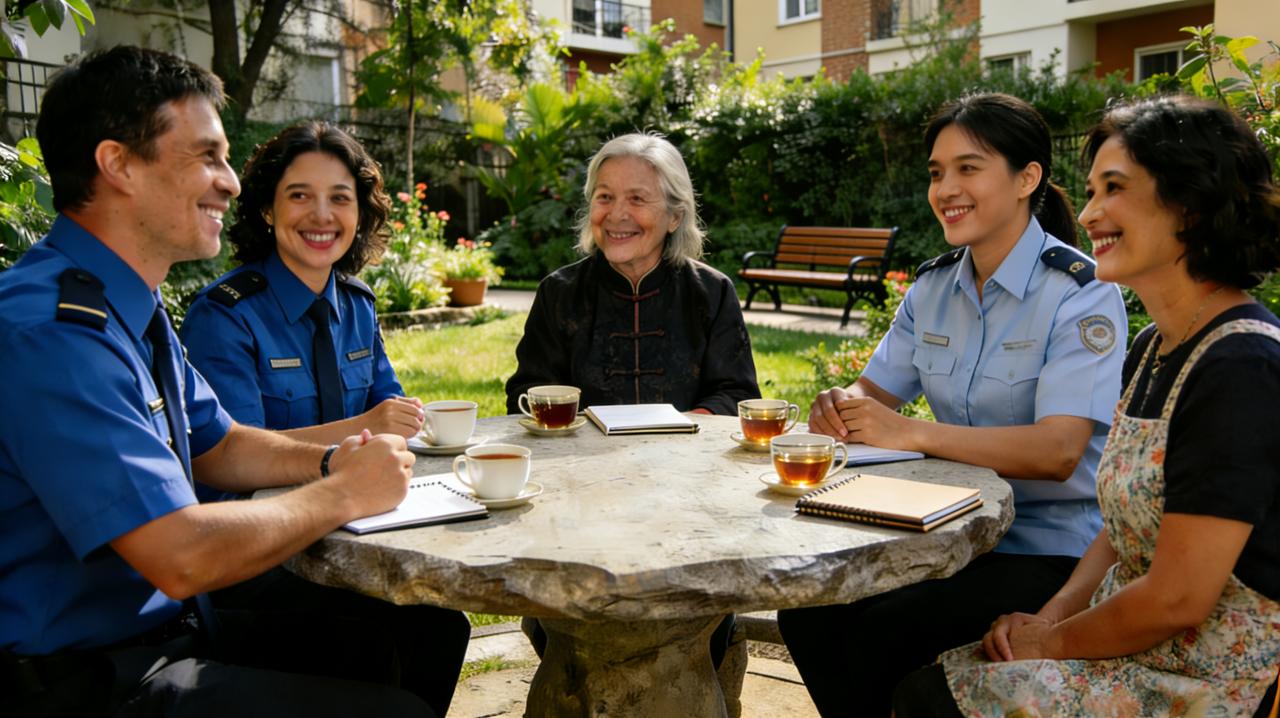 我赞同社区接管小区物业管理工作。社区作为基层社会组织，肩负服务群众、落实政策、基