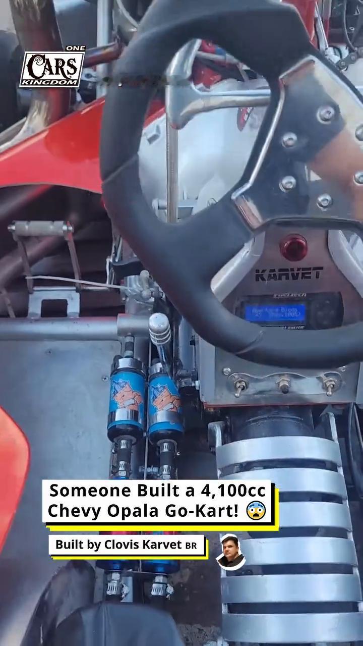 Someone Built a 4，100cc，Chevy Opala Go-K