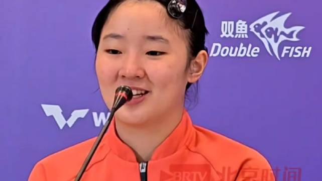 【张本美和只有一个目标，向孙颖莎选手学习】达成冠军赛三连冠，张本美和主动将孙颖莎