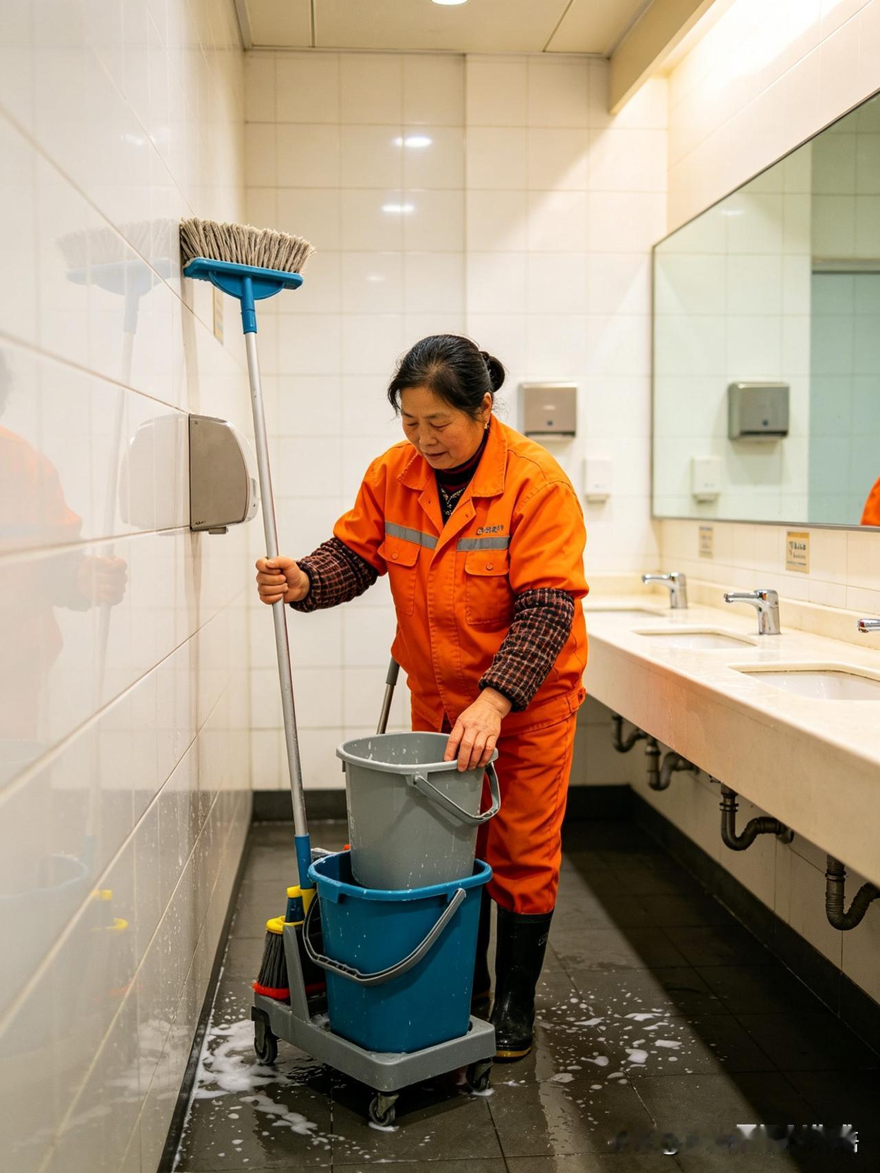 一张手巾牵出的心里话

昨晚在万达卫生间，保洁大姐叫住了我：“你掉东西了。”低头