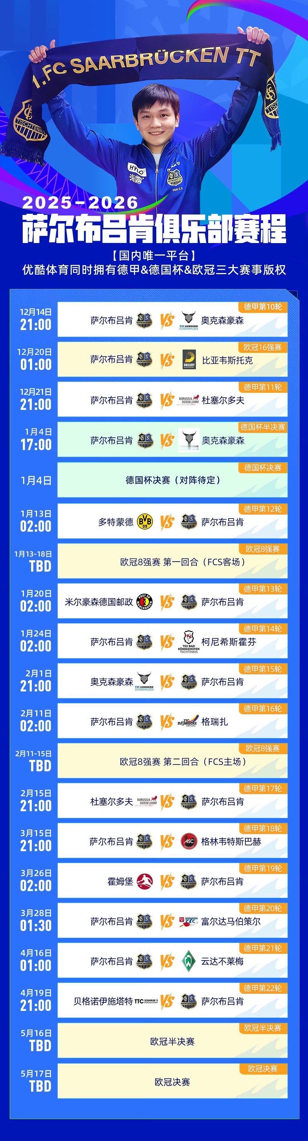 明天晚上21:00，大家别忘了有我们期待的比赛。带着全运会卫冕冠军的强大气场，我