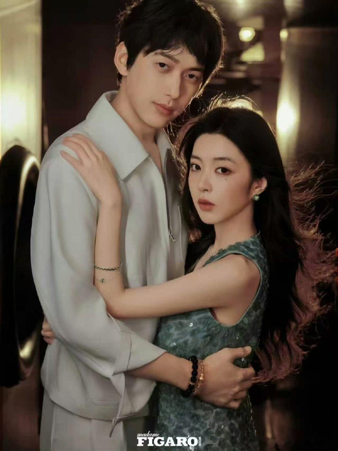 柳周cp费加罗七夕大片 柳柳周佑凌也是好起来了 费加罗大片都排上了 周叔你命真好