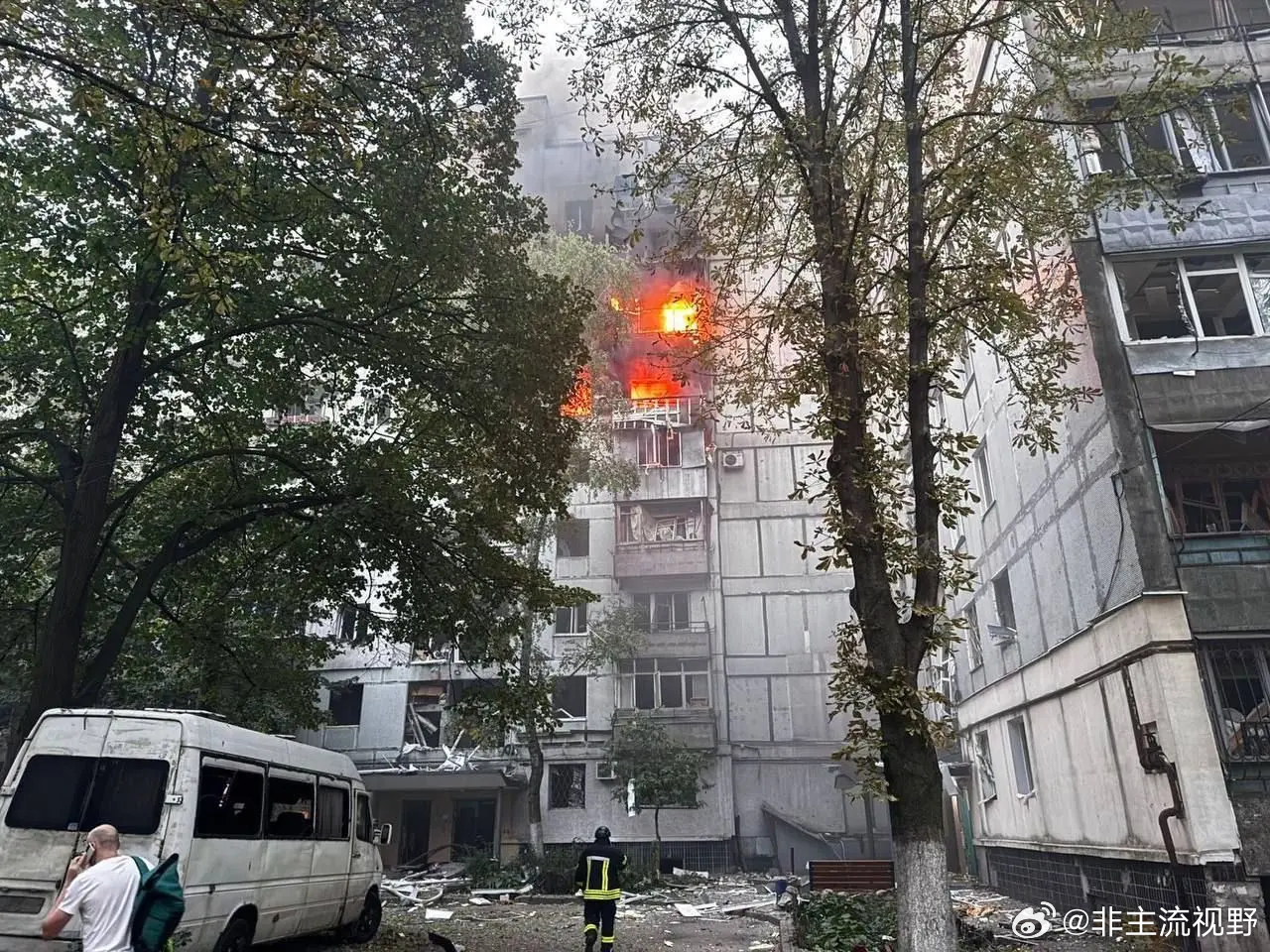 恼羞成怒的俄罗斯现在也只能不停的对乌克兰城市搞这种恐怖袭击，过去的一个夜间，俄罗