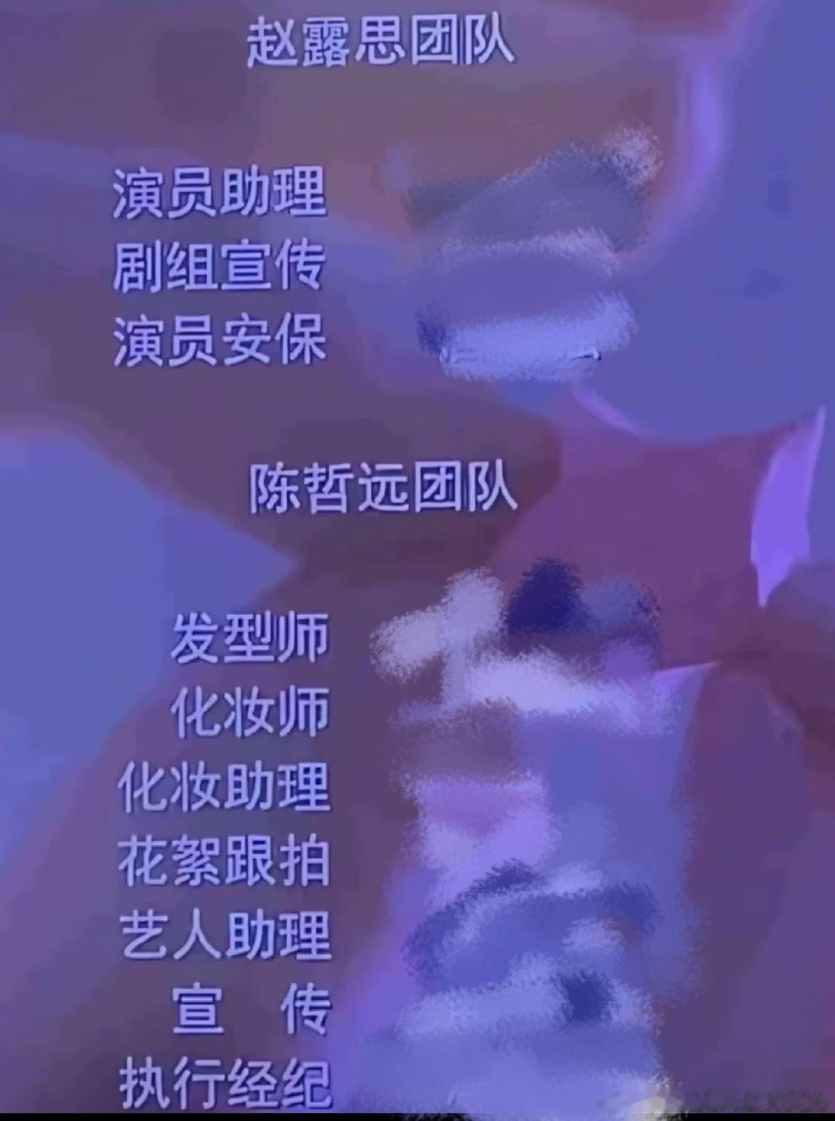 赵露思说现在是崩溃后的平静都这么有流量了，一个团队还只有三个人，化妆什么的都要自