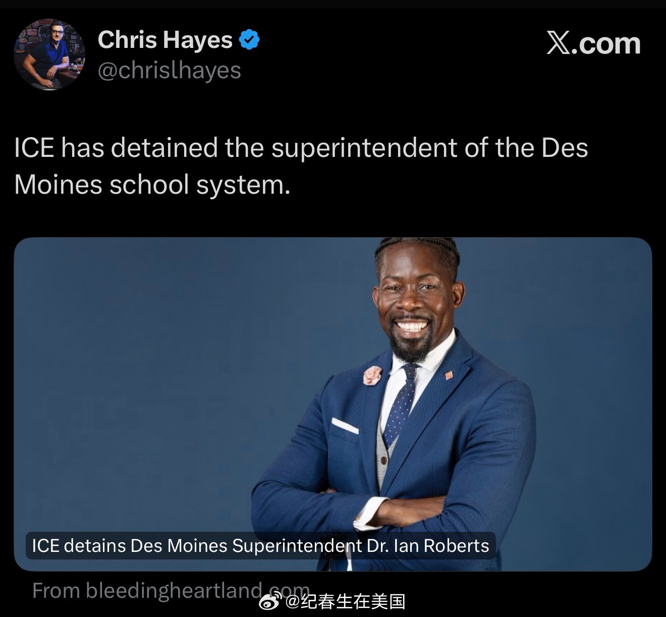 在报道ICE和非移相关新闻时，MSNBC vs Fox News：MSNBC:I