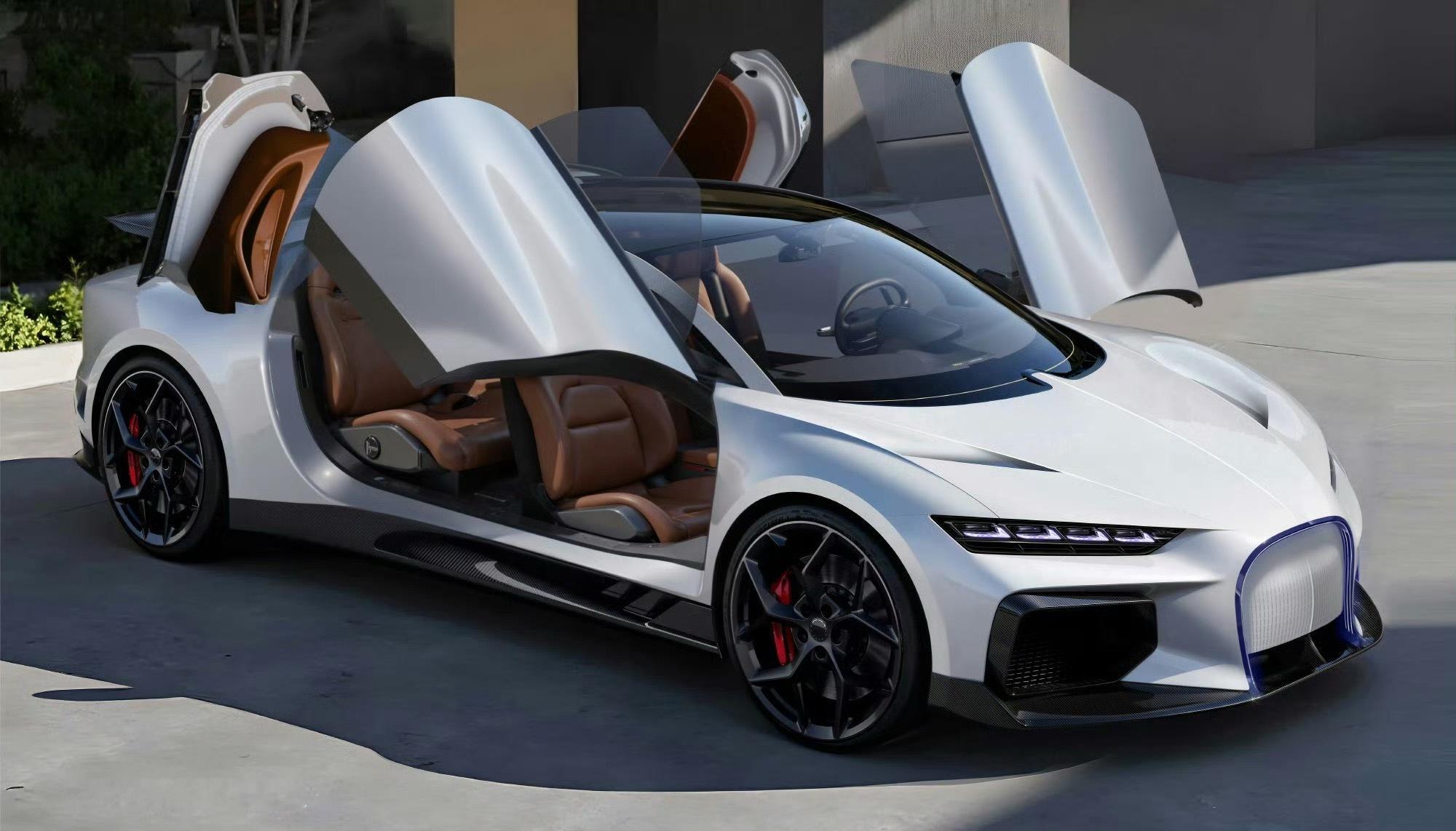 追觅概念跑车曝光了朋友们课代表来给大家梳理一下0-100km/h加速2秒以内综合