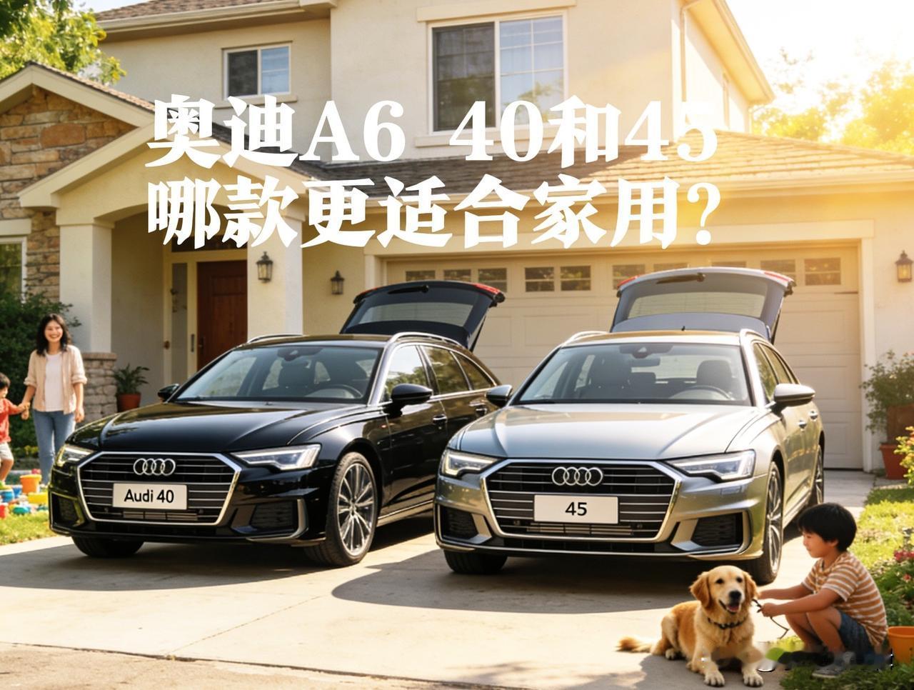 40 TFSI和45 TFSI的家庭用户，别被参数绕晕了！核心就一句话：家用选对