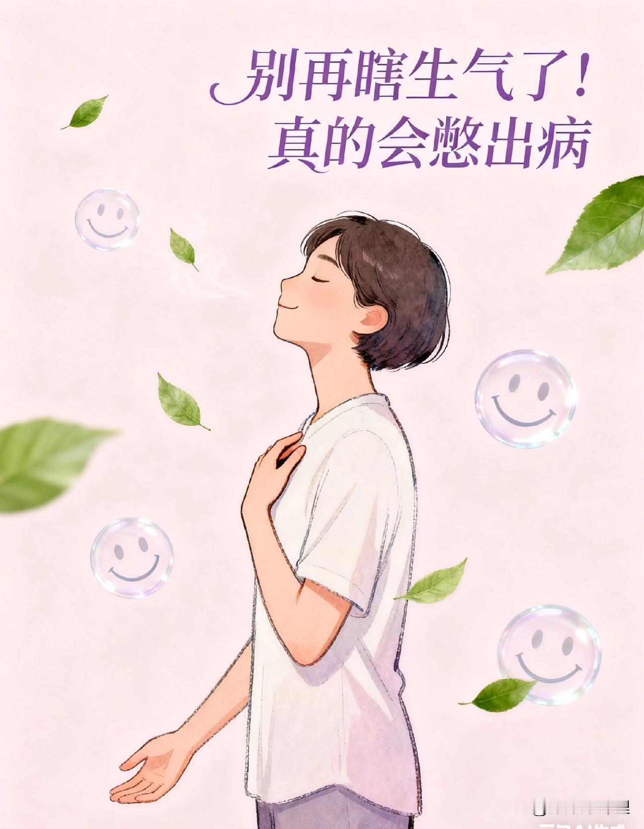 咱身边总有朋友爱较真，一点小事就火冒三丈，其实这可不是闹着玩的，生气真能把身体搞